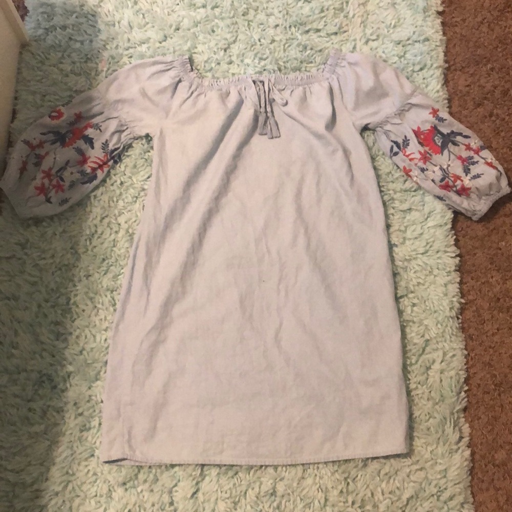 Off the shoulder dress
